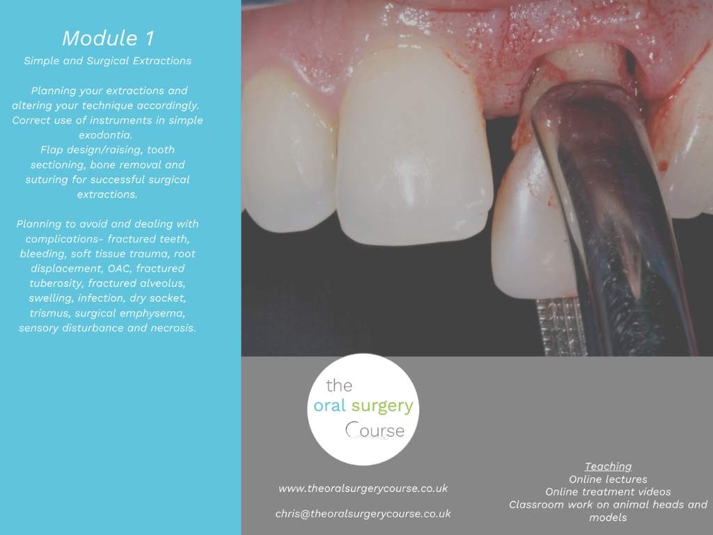 The Oral Surgery Course for General Practitioners